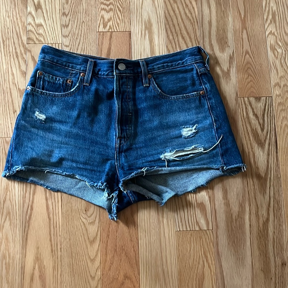 Levi’s 501 High Rise Jean Shorts